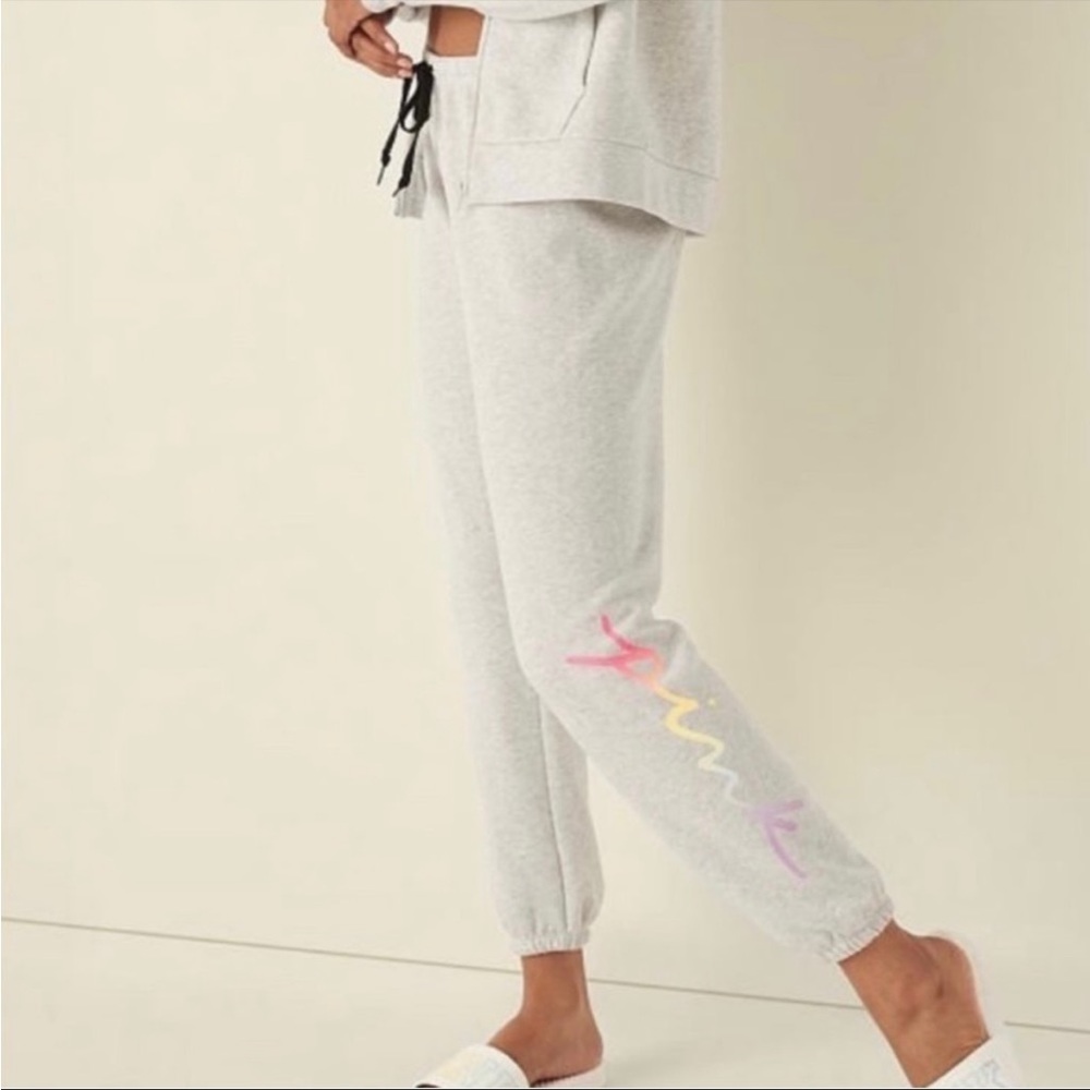 Victoria’s Secret Campus Sweatpants. (Worn once) excellent condition.